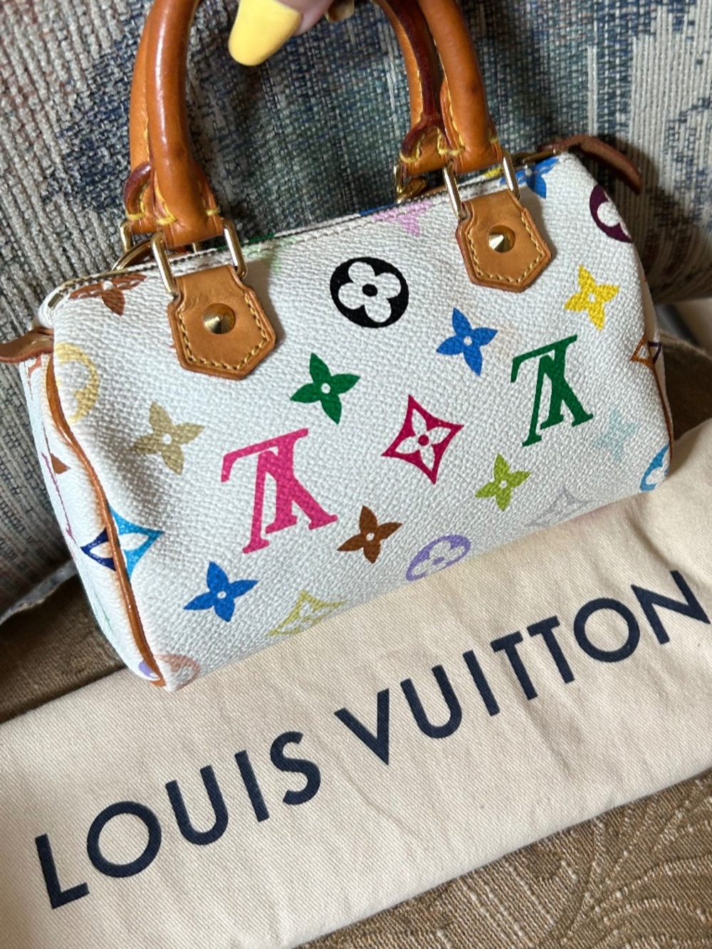 DUO🎉 MURAKAMI RARE NANO Speedy AND BAG CHARM - Picture 10 of 16
